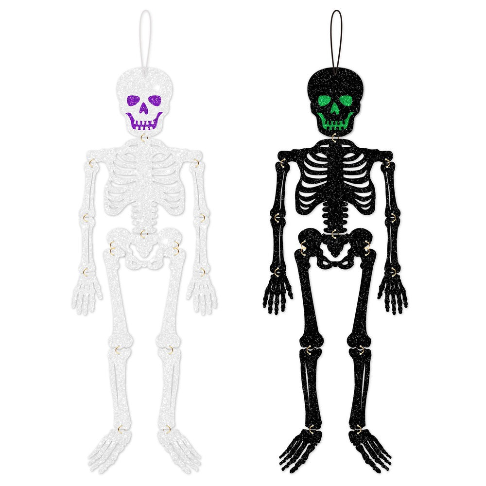 Flashing Skull Ornament | Premium Halloween Party Decor