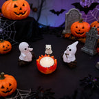 Ghost Campfire Gathering Decoration | Premium Halloween Resin Decor
