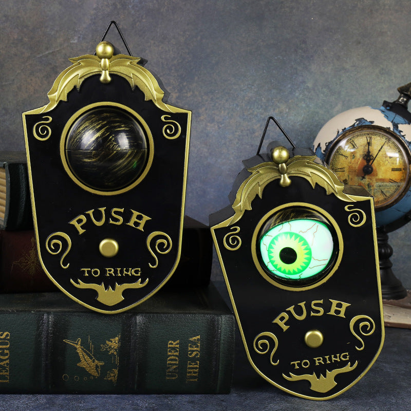 Eyeball Doorbell Prop | Premium Halloween Scare Decoration