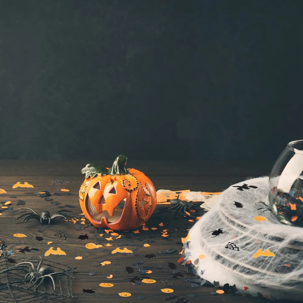Pumpkin Witch Confetti | Premium Halloween Party Decor, 30g