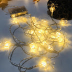 Spider Style LED String Lights | Premium Halloween Ambiance
