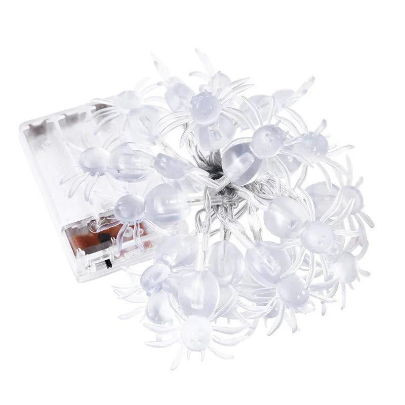 Spider Style LED String Lights | Premium Halloween Ambiance