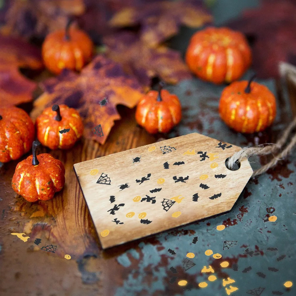 Pumpkin Witch Confetti | Premium Halloween Party Decor, 30g