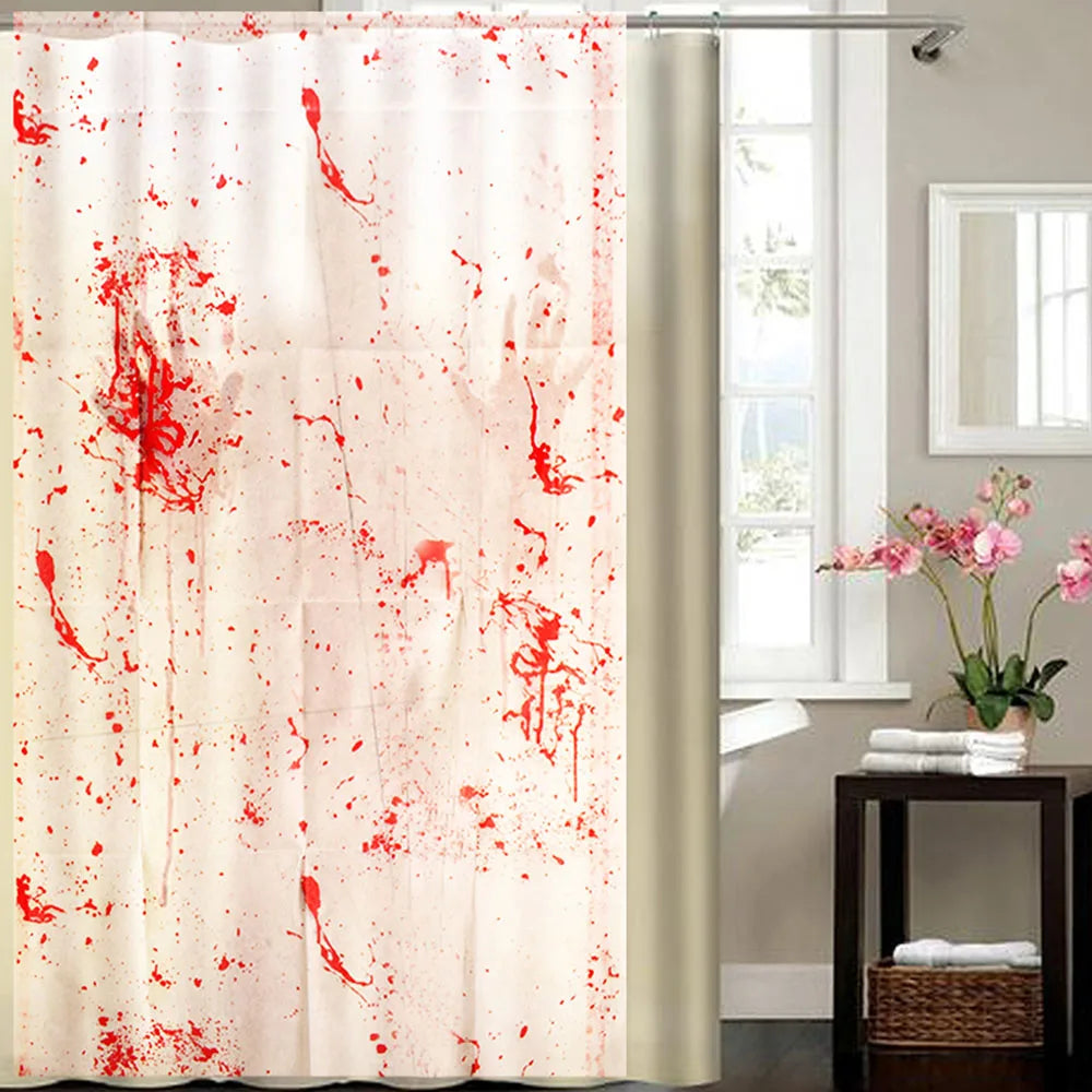 Bloody Handprint Tablecloth & Apron Set | Premium Halloween Decor
