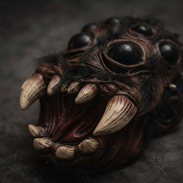 Horror Spider Latex Mask | Premium Halloween Costume Prop - product-storytelling-v2